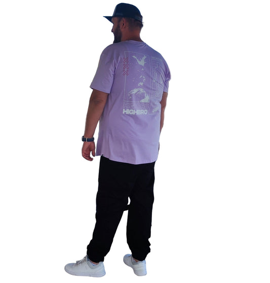 T-Shirt Purple big and Tall