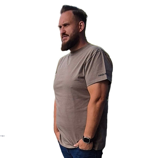 T-Shirt Schlamm Olive Tall