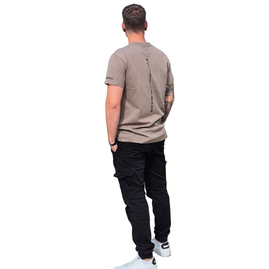 T-Shirt Schlamm Oliv Tall