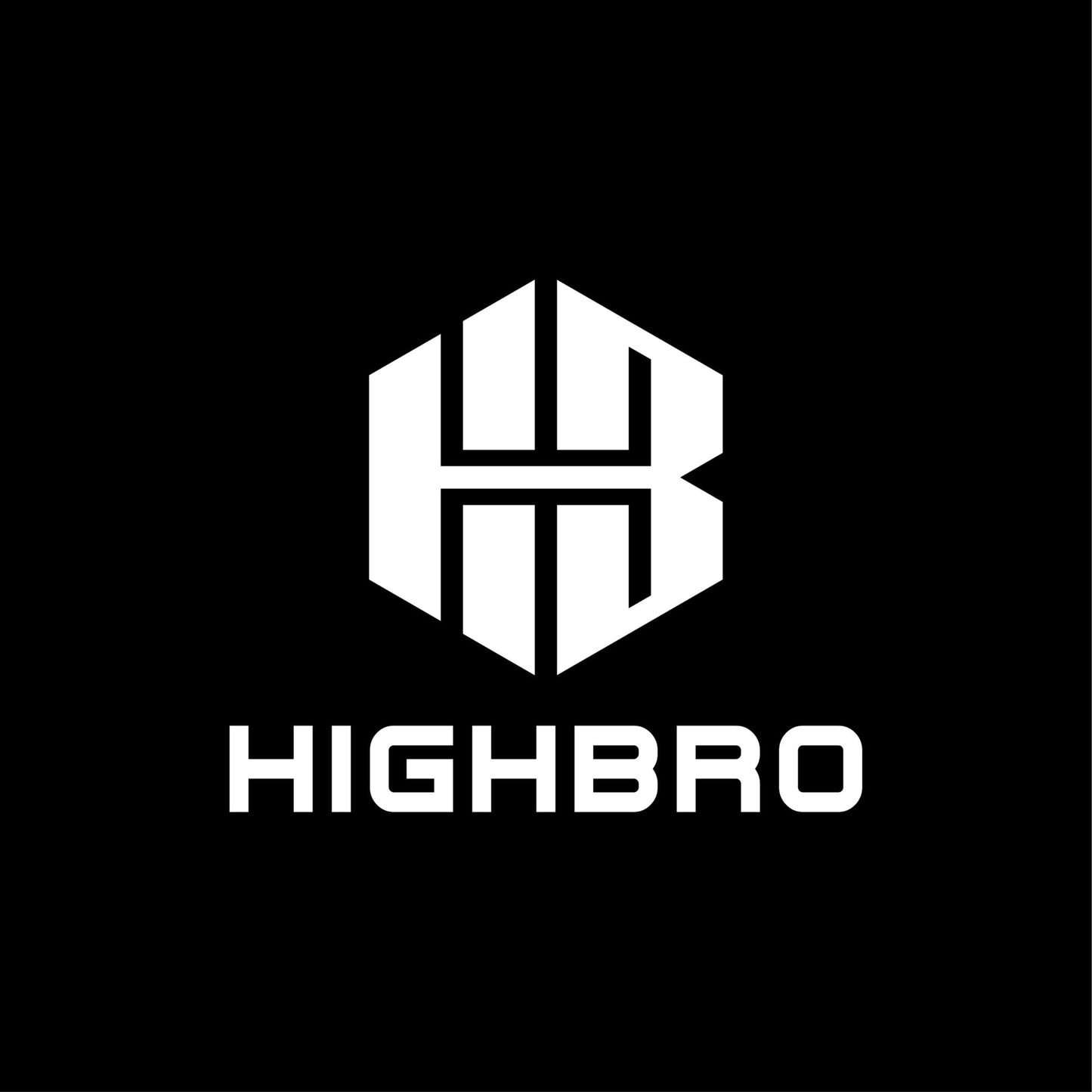 Jogginghose schwarz lang Highbro - Highbro