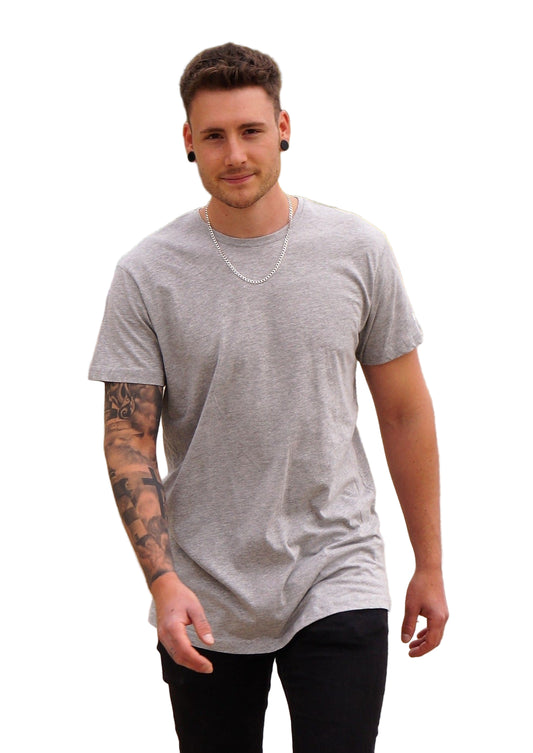 T-Shirt grau Highbro Tall