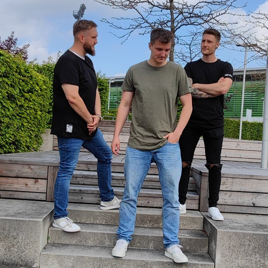 Jogginghose schwarz lang Highbro - Highbro