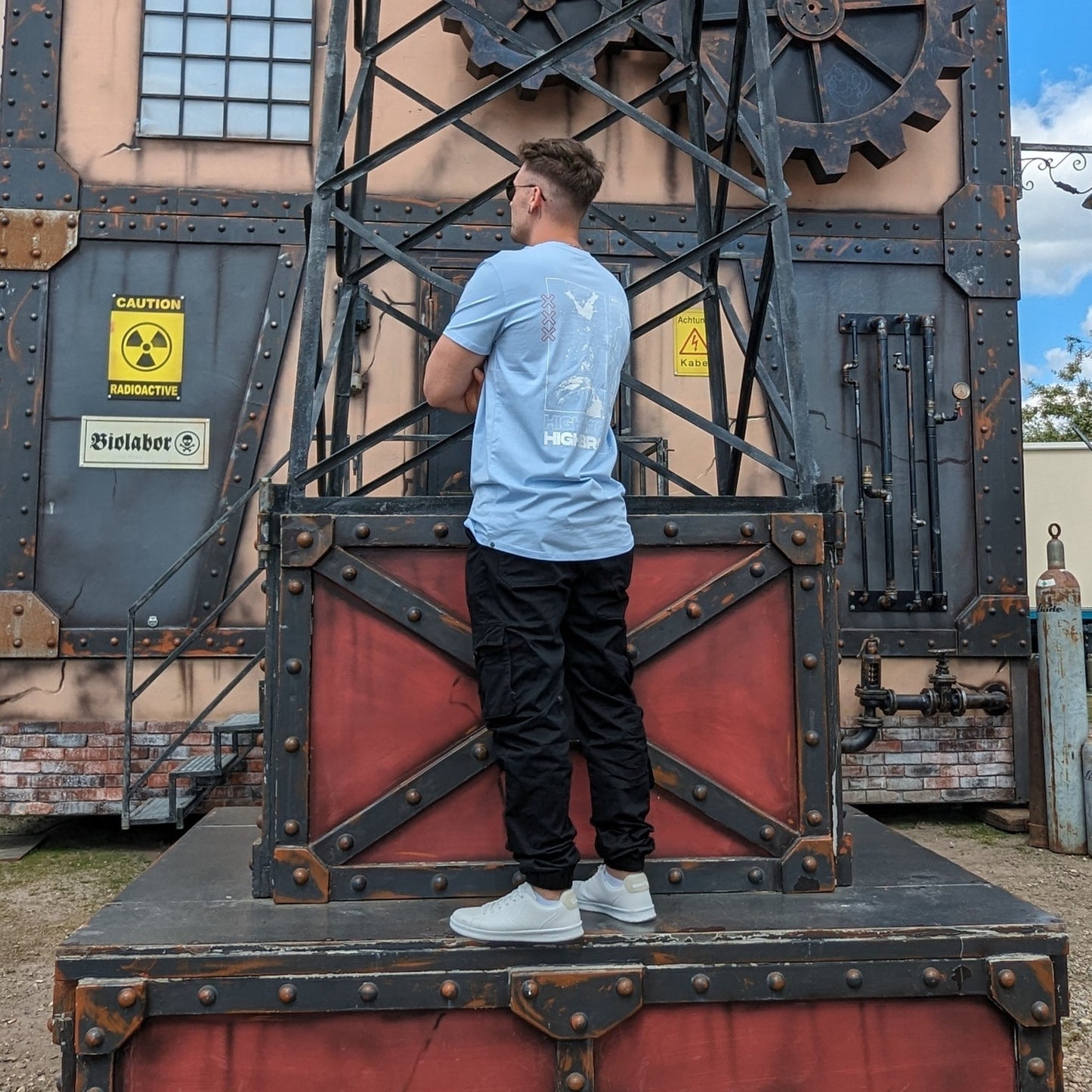 Jogginghose schwarz lang Highbro - Highbro