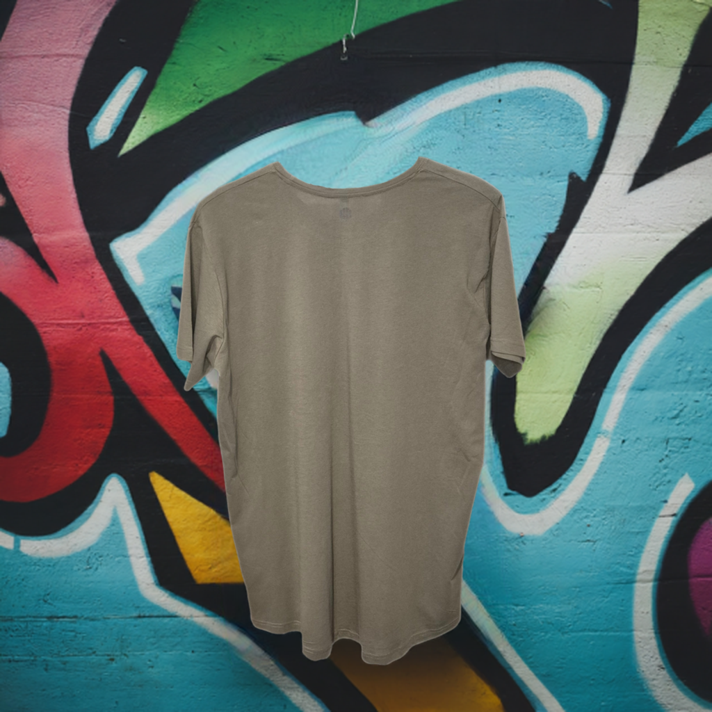 T-Shirt in Überlänge XXXLT Oliv