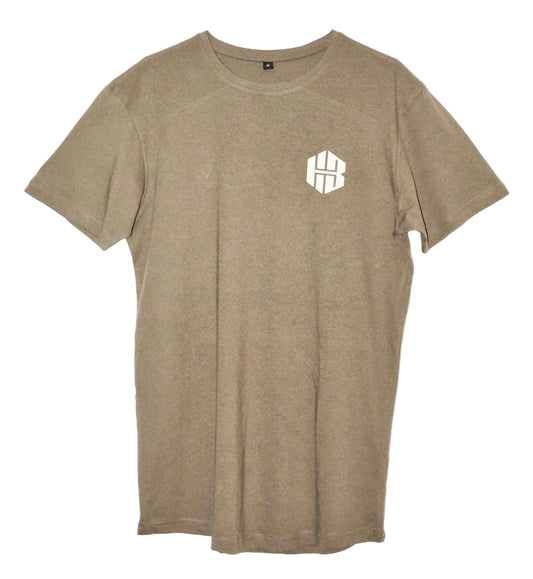 T-Shirt Highbro oliv Tall