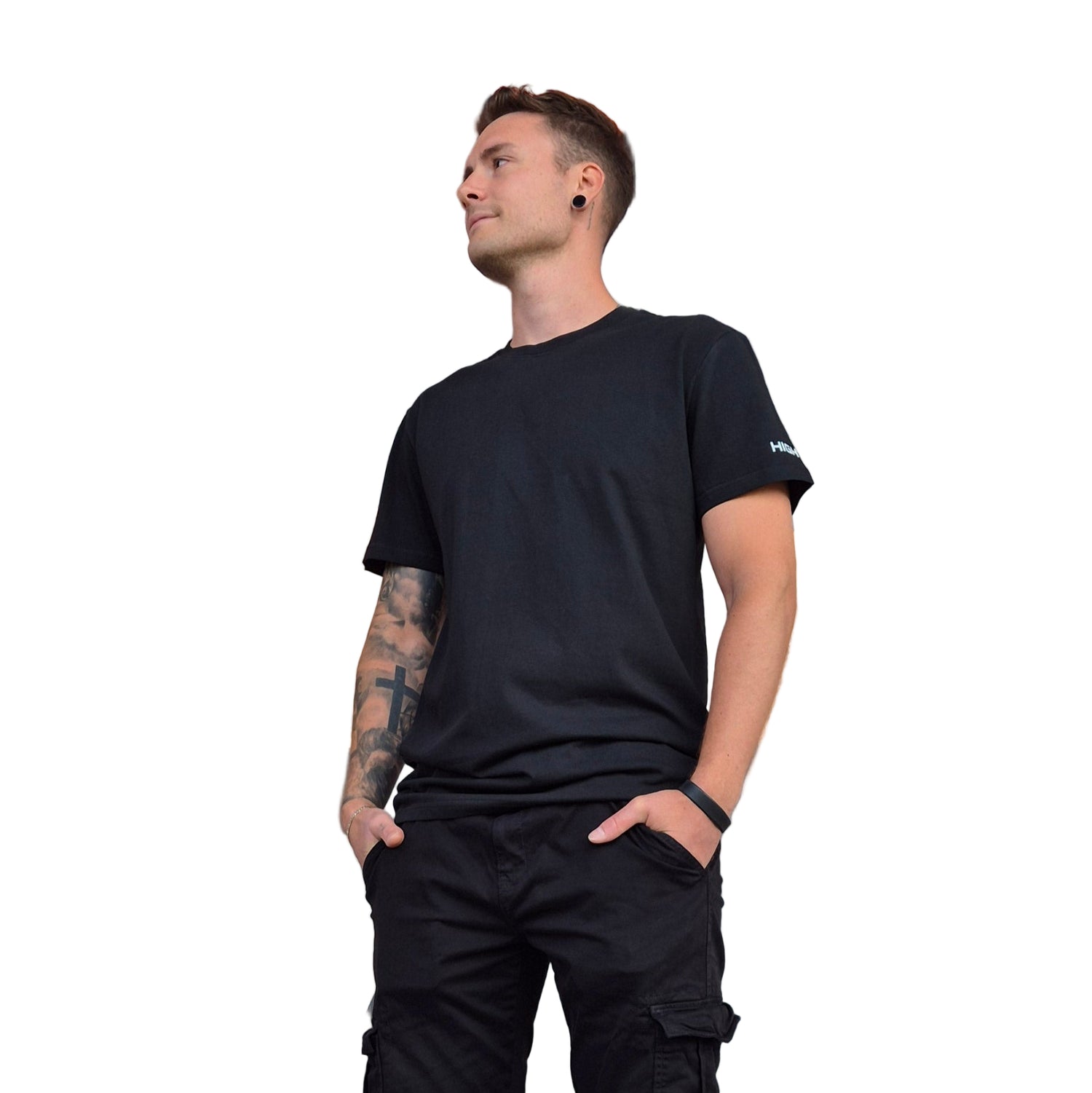 Jogginghose schwarz lang Highbro - Highbro