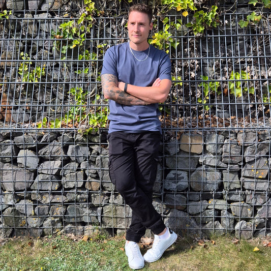 Jogginghose schwarz lang Highbro - Highbro