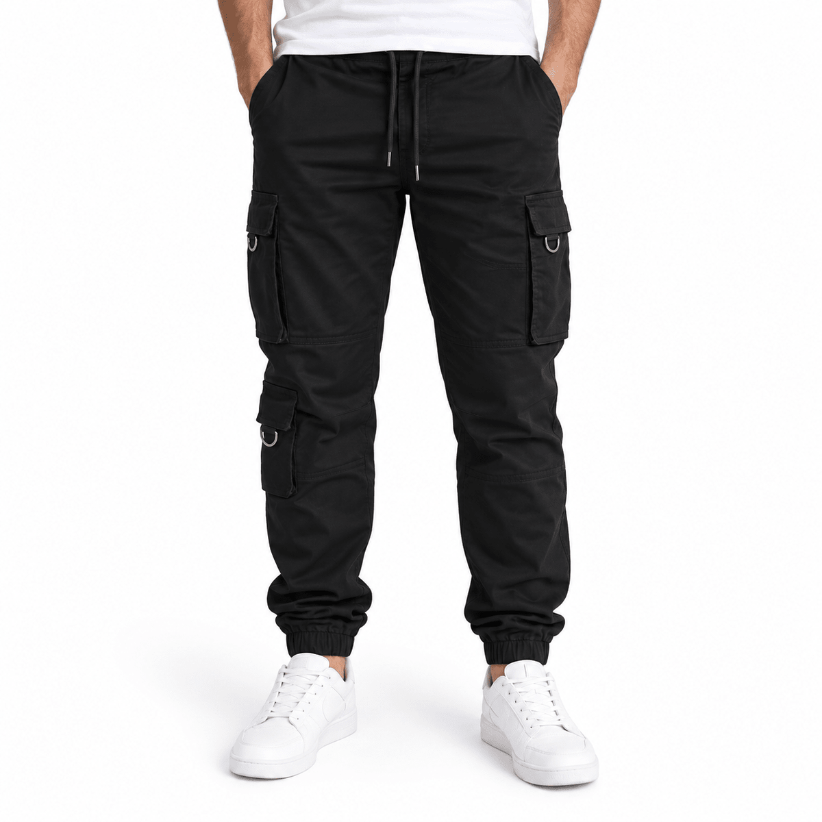 Jogginghose schwarz lang Highbro - Highbro