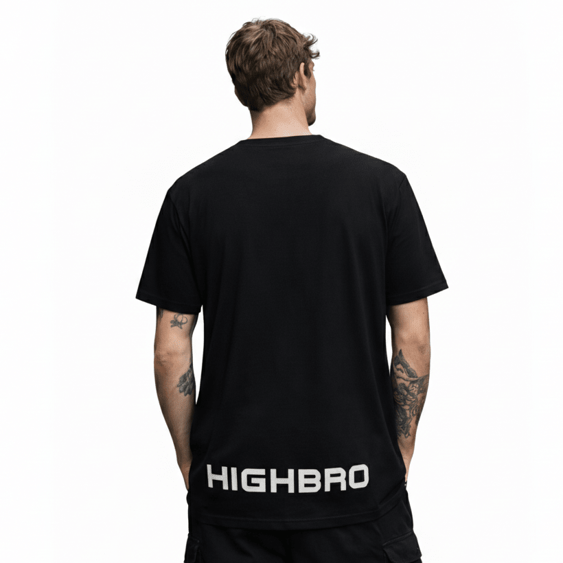 Jogginghose schwarz lang Highbro - Highbro