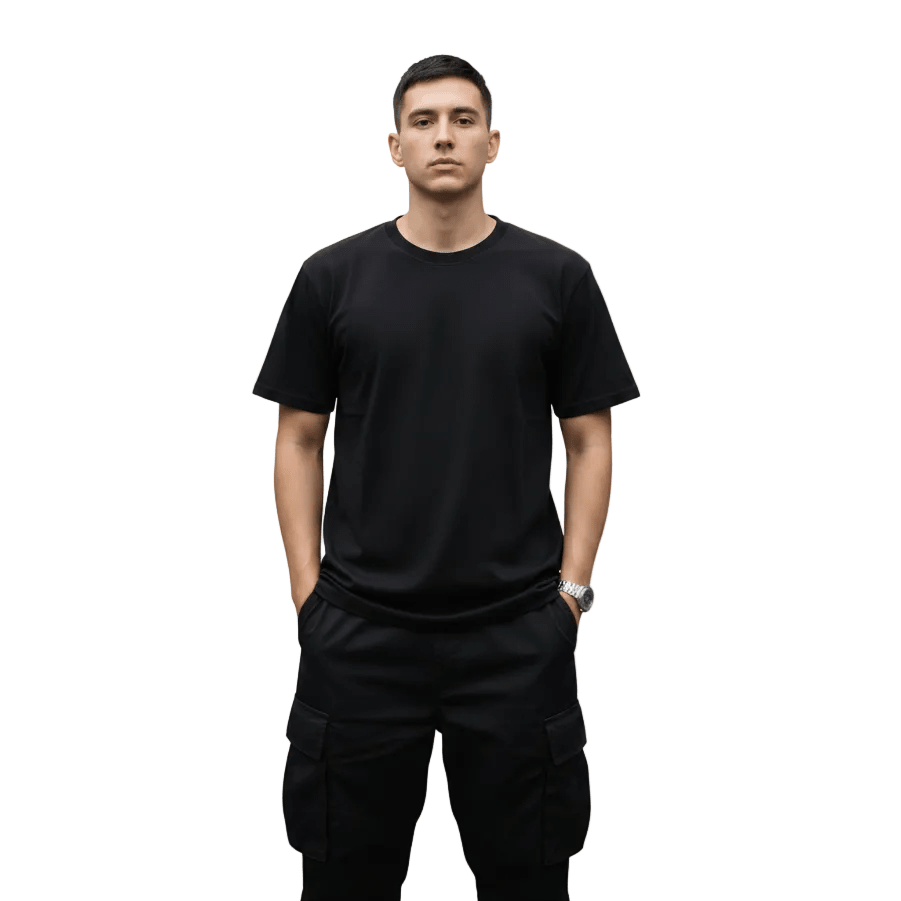 Jogginghose schwarz lang Highbro - Highbro