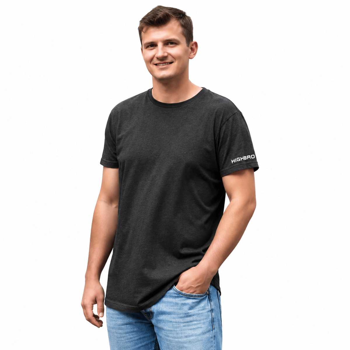 Jogginghose schwarz lang Highbro - Highbro