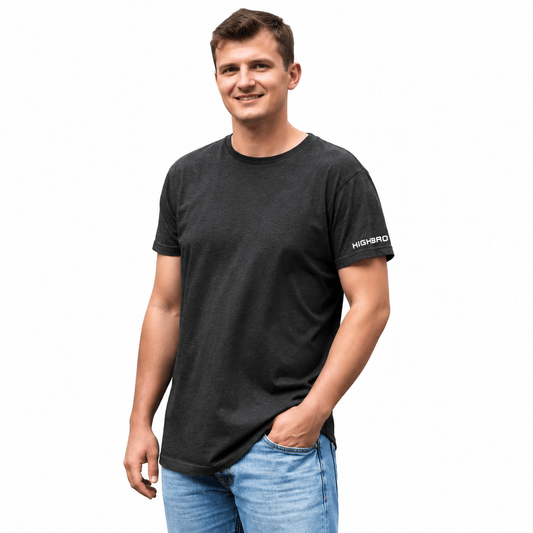 Jogginghose schwarz lang Highbro - Highbro